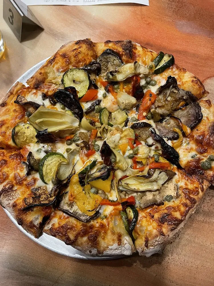 Grilled Veggie Pizza